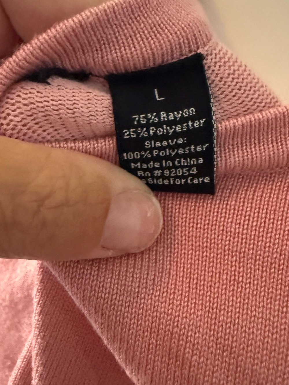 Love Ever After Scoop Neck Puff Sleeve Sweater - Blush Pink - Picture 6 of 7